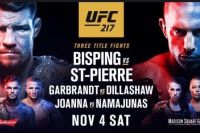 Прямая трансляция UFC 217