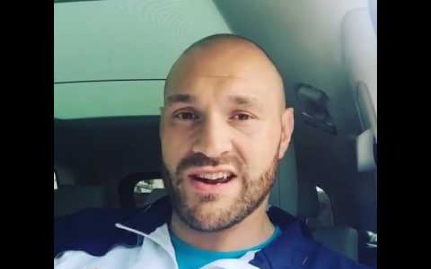 Тайсон Фьюри: ''Я вывихнул лодыжку. Бой с Кличко отложен до октября'' 