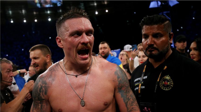 Александр Усик обсудил отказ от пояса IBF: "Здесь все профессионально"