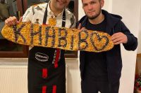 Хабиб Нурмагомедов побывал в гостях у известного турецкого повара Бурака Оздемира