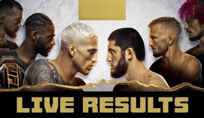 Результаты турнира UFC 280