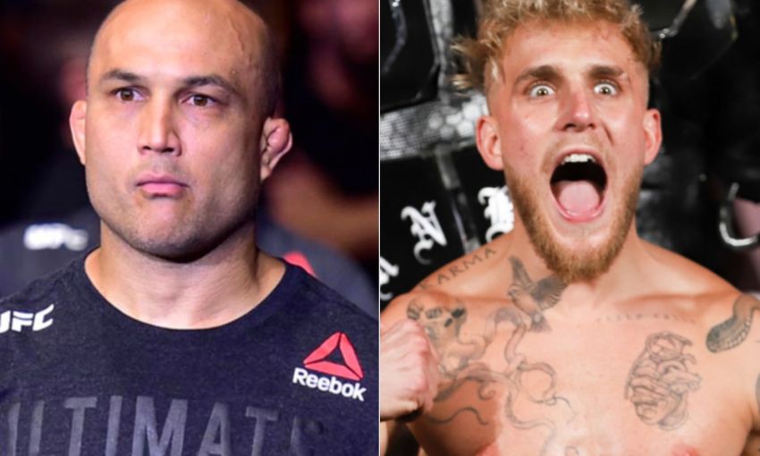 BJ Penn challenges Jake Paul