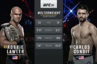 Видео боя Робби Лоулер - Карлос Кондит UFC 195
