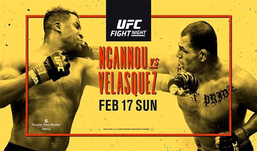 Прямая трансляция UFC on ESPN 1: Кейн Веласкес – Фрэнсис Нганну