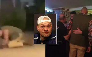 Тайсона Фьюри прокомментировал нашумевшие видео, когда его пьяным вывели из паба: "Мое лицо не пострадало"