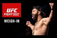 Официальная процедура взвешивание перед UFC Fight Night 93