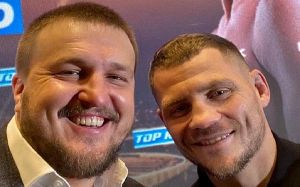 Красюк про бой Беринчика с Менди: "Я в двух куртках, а Денис в шортах"