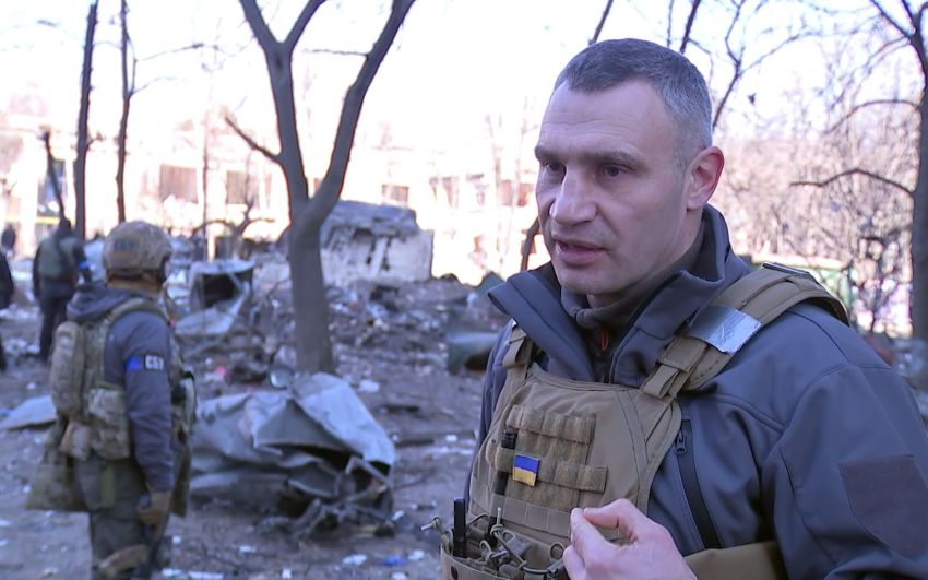 Виталий Кличко: "У нас может быть только одно послание для россиян: ступайте прочь из нашей страны"