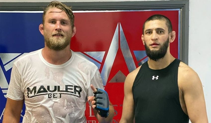 Khamzat Chimaev told about the first training session with Alexander Gustafsson