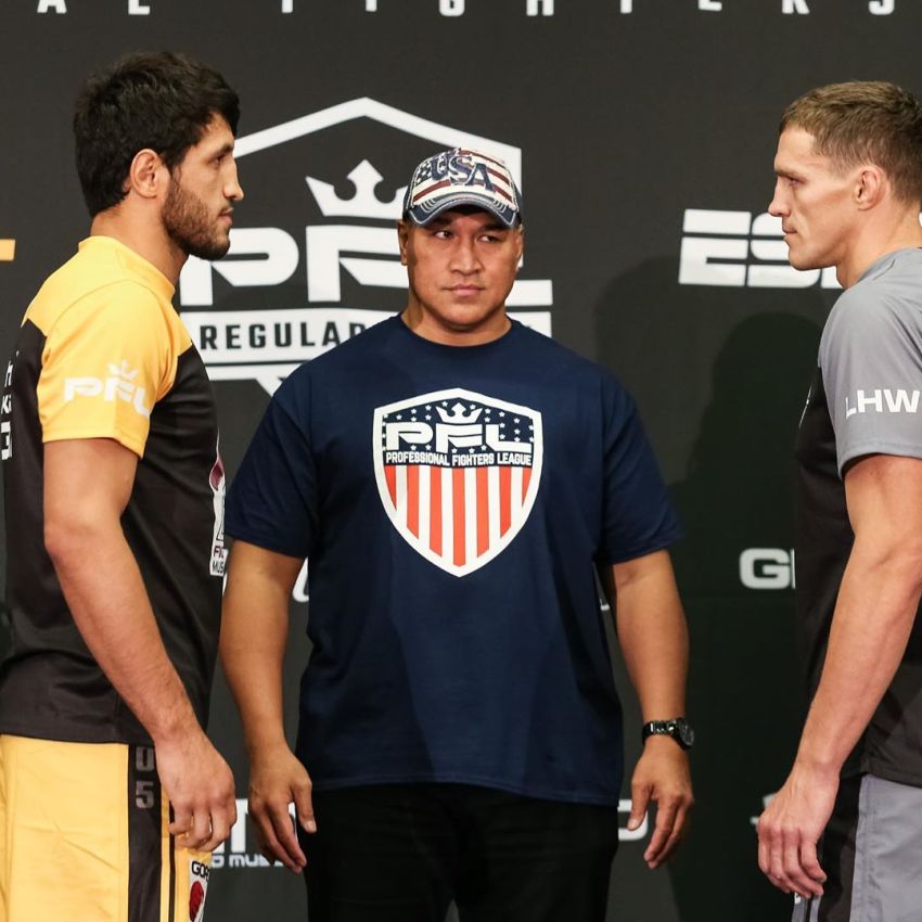 Виктор Немков победил Рашида Юсупова на PFL 6