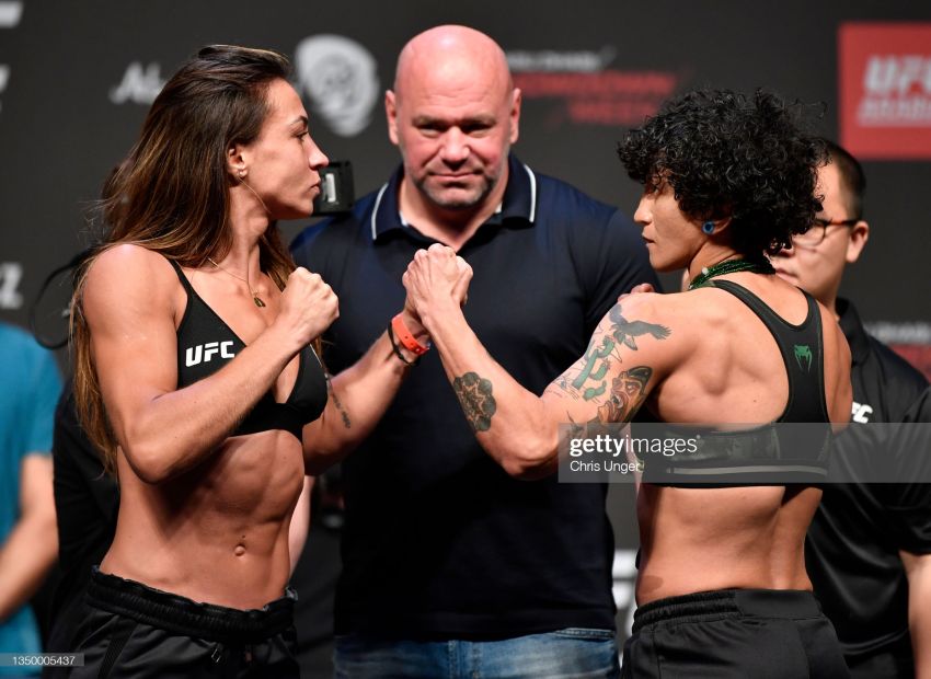 Видео боя Вирна Яндироба - Аманда Рибас UFC 267