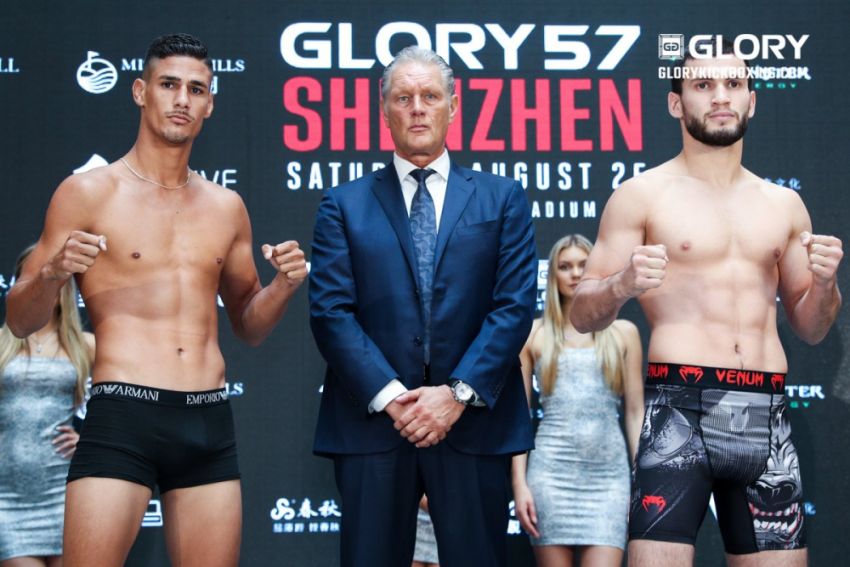 Видео боя Glory 57: Хаял Джаниев - Жулио Лобо