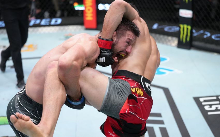 Видео боя Арман Царукян - Матеуш Гамрот UFC on ESPN 38