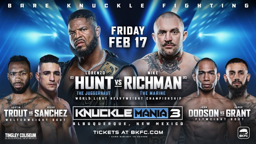 Прямая трансляция BKFC: Knuckle Mania 3