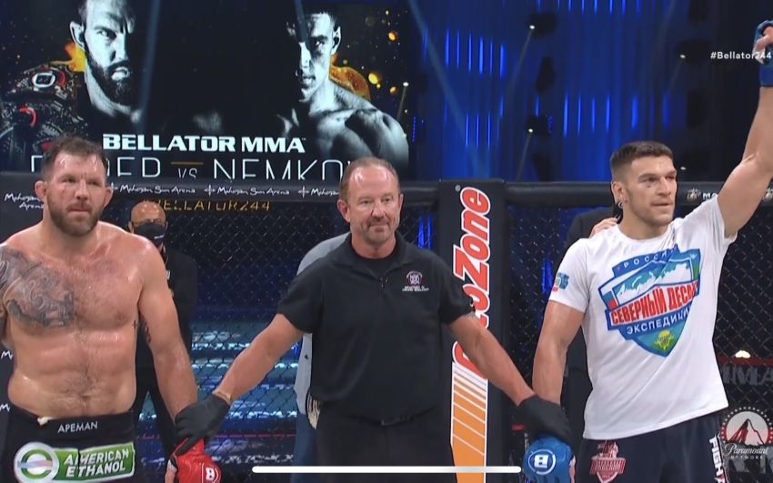Вадим Немков поблагодарил Бейдера за бой