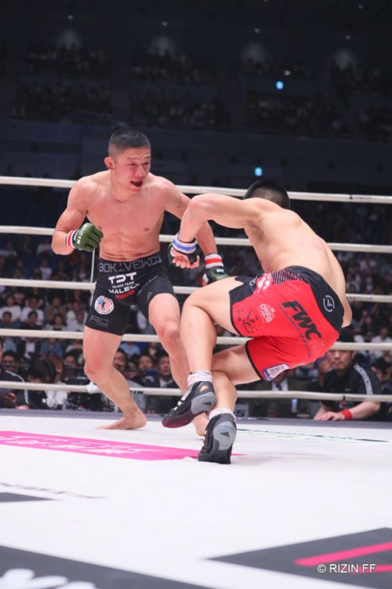 Видео боя Киоджи Хоригучи - Бен Нгуен Rizin 15