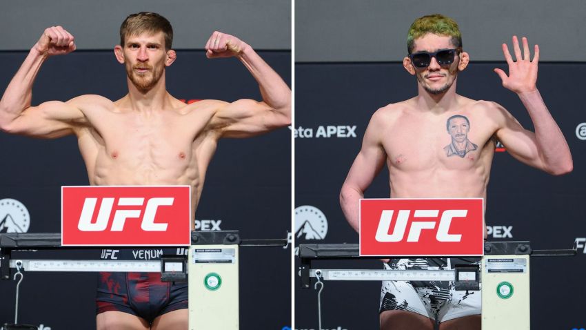 Результаты взвешивания турнира UFC Fight Night 276