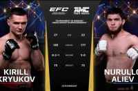 Видео боя Нурулло Алиев – Кирилл Крюков EFC 41