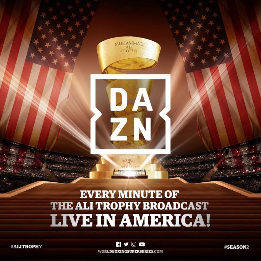"DAZN" выкупил права на трансляцию второго сезона Всемирной Боксёрской Супер Серии