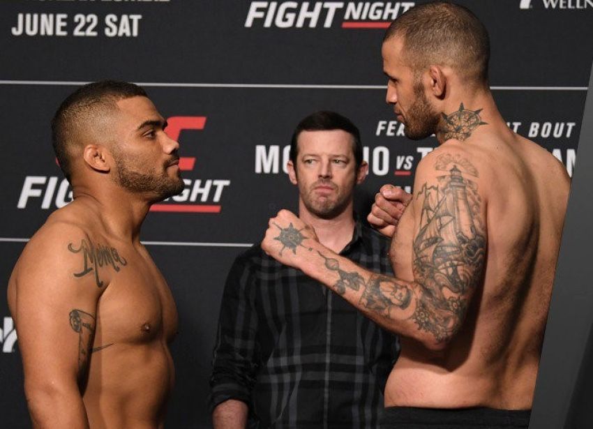 Видео боя Дерон Винн - Эрик Спайсли UFC Fight Night 154 