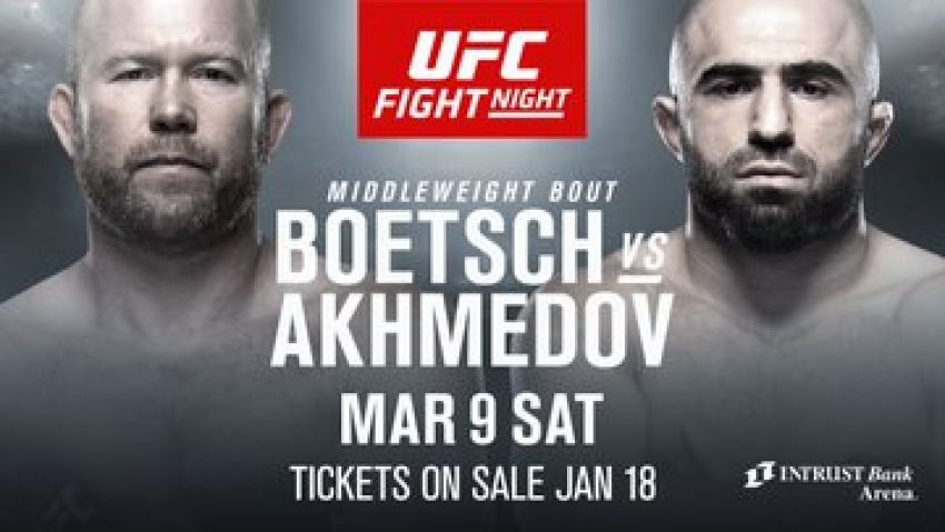 Омари Ахмедов - Тим Боетч на UFC on ESPN+ 4 в марте
