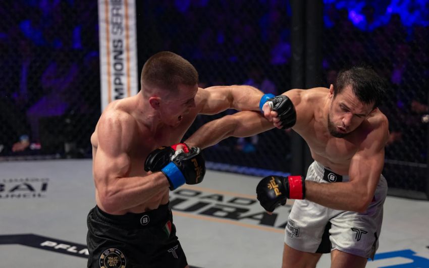 Усман Нурмагомедов сохранил титул в бою с Полом Хьюзом на PFL Road to Dubai Champions Series