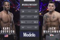 Видео боя Джек Маршмен - Карл Роберсон UFC 230