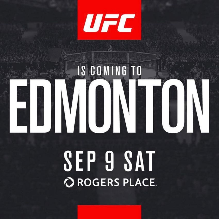 Турнир UFC 216 пройдет в Канаде осенью