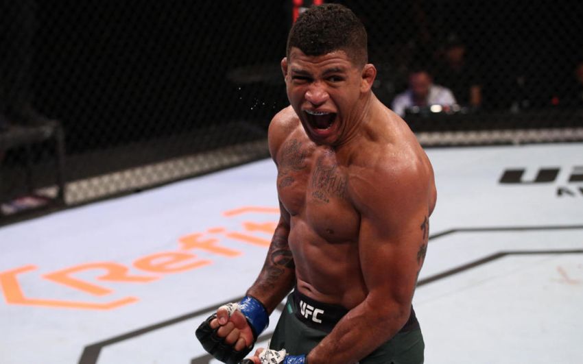 Гилберт Бернс вызвался сразиться с Вудли на UFC 249: "Подписывай контракт и дерись"