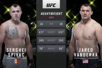 Видео боя Сергей Спивак – Джаред Вандераа UFC Fight Night 185