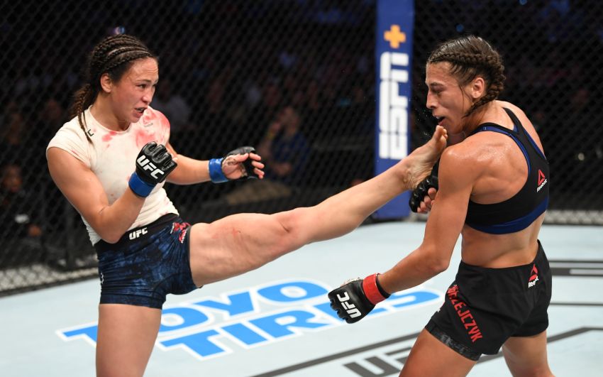 Фото турнира UFC Fight Night 161: Йоанна Енджейчик - Мишель Уотерсон