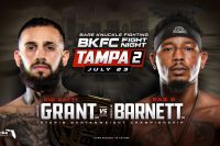 Прямая трансляция BKFC Fight Night: Tampa 2