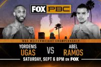 Официально: Йорденис Угас и Абель Рамос оспорят титул WBA в полусреднем весе 6 сентября
