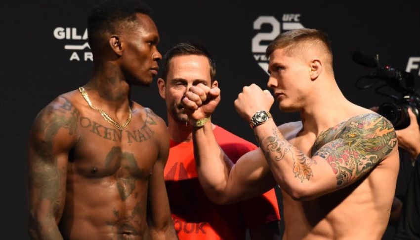 Israel Adesanya warned Marvin Vettori that he would knock him out