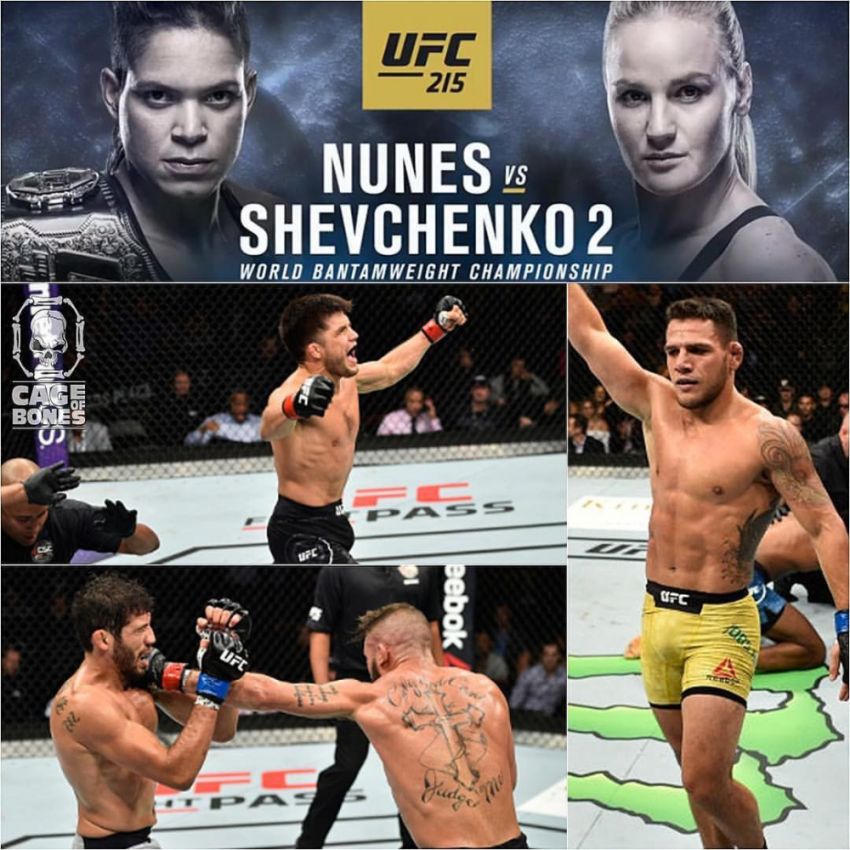 Бонусы турнира UFC 215