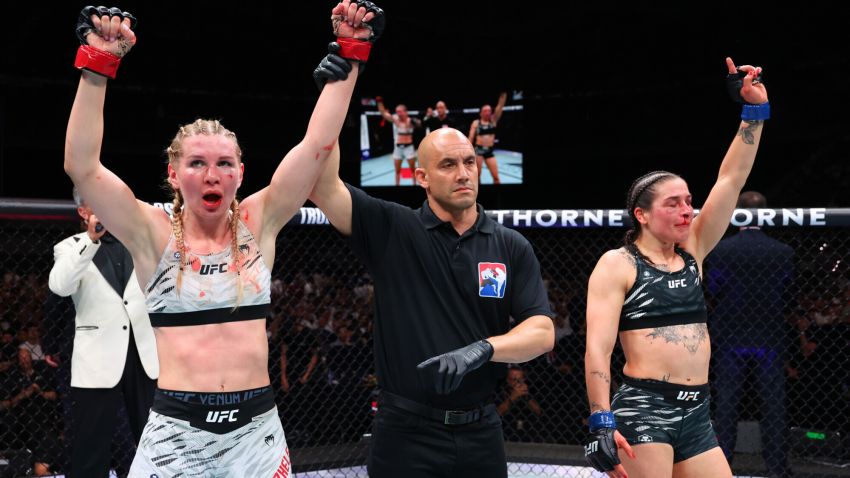 Видео боя Дарья Железнякова – Мелисса Маллинс UFC on ABC 8