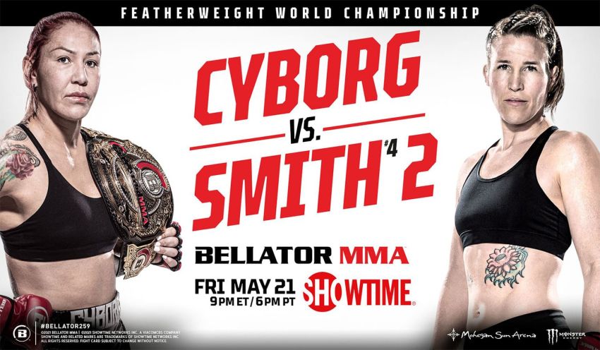 Файткард турнира Bellator 259