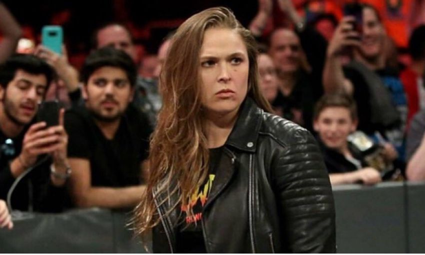 Ронда Роузи анонсировала первый бой в WWE и неплохо размялась на последнем шоу