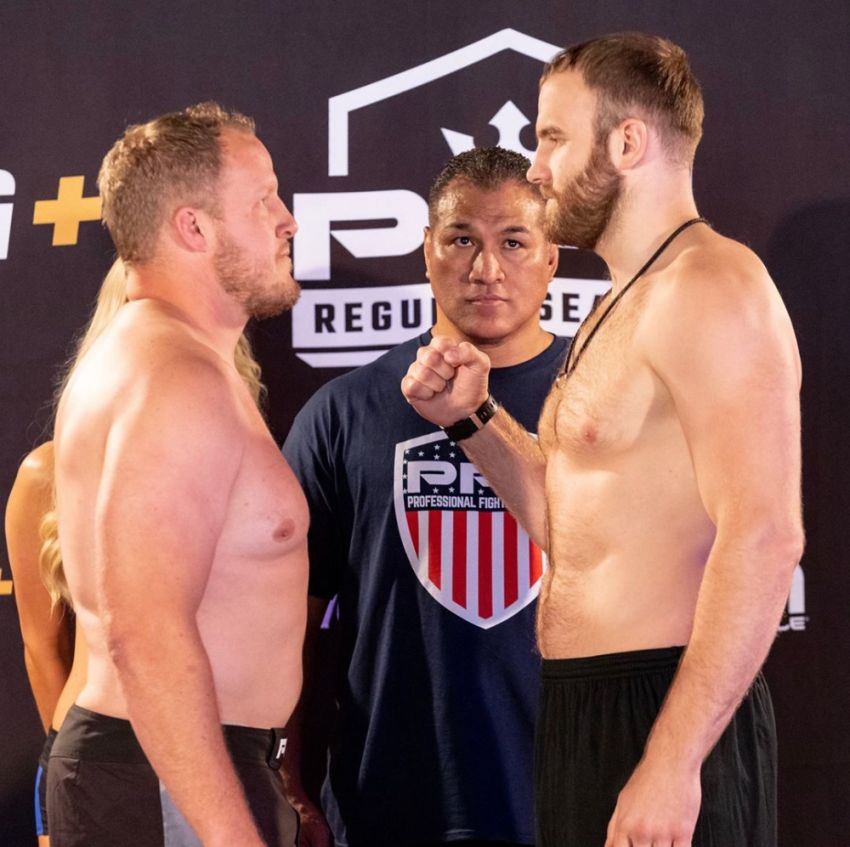 Видео боя Джаред Рошольт - Денис Гольцов PFL 3: 2019