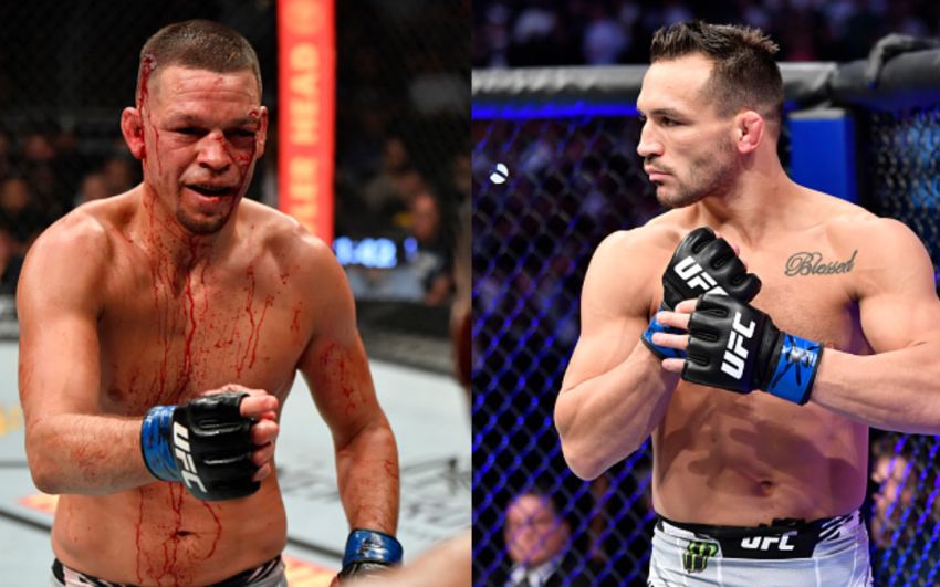 Майкл Чендлер отреагировал на желание Нейта Диаса провести бой на UFC 300: "Я бы сломал тебе челюсть"
