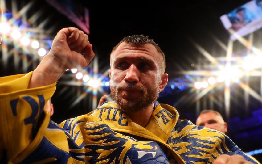 Василий Ломаченко поставил себе скромную оценку за бой с Кэмпбеллом