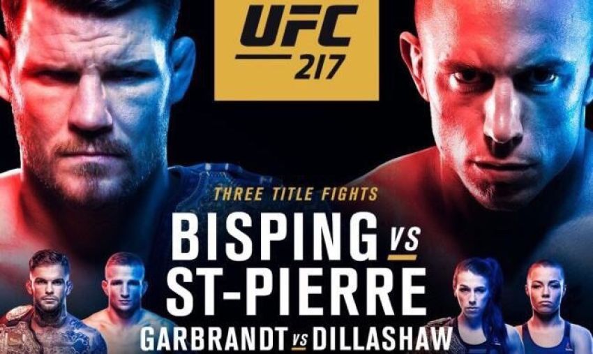 Финальные результаты турнира UFC 217