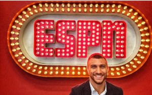 Василий Ломаченко посетил телеканал ESPN