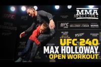 Открытые тренировки перед турниром UFC 240: Макс Холлоуэй - Фрэнки Эдгар