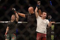 Аскар Аскаров и Брэндон Морено завершили бой вничью на UFC Fight Night 159