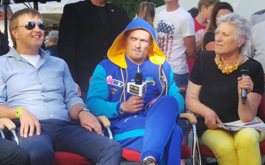 Усик: «Гловацки попытается сильно работать левой рукой»