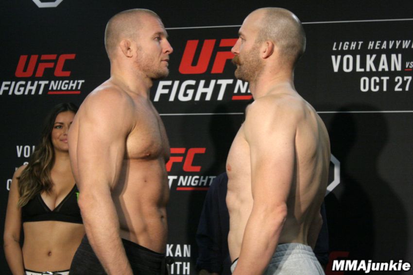UFC Fight Night 138: Миша Циркунов победил Патрика Камминса удушающим приемом