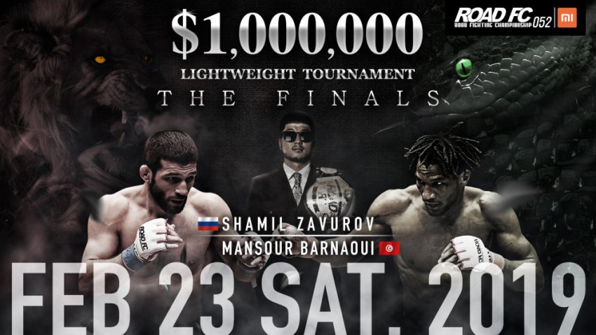 Прямая трансляция Road FC 52: Шамиль Завуров - Мансур Барнауи
