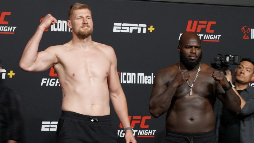Результаты взвешивания UFC Fight Night 207