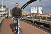 Виталий Кличко совершил велопрогулку по улицам Амстердама (ФОТО)